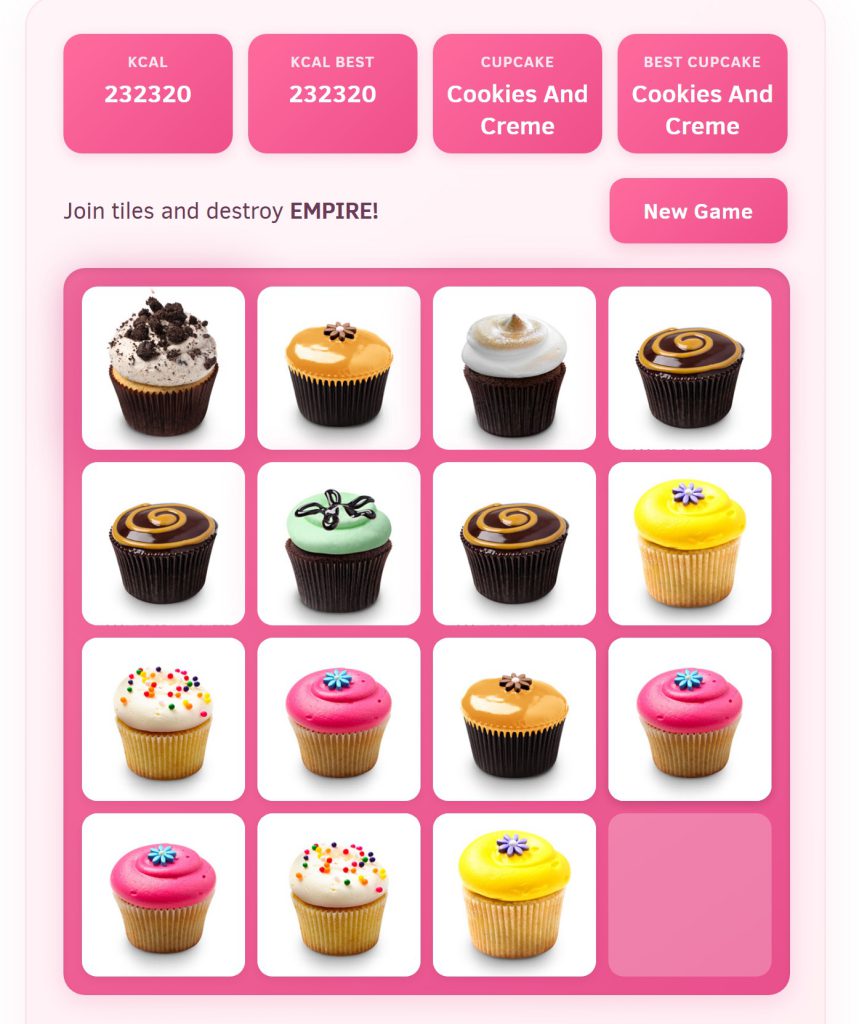 2048 Cupcakes